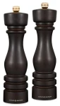 ColeMason London Chocolate Wood / Mlýnky na sůl a pepř / dárková sada / tmavě hnědý buk / 22 cm (H233020)