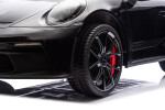 Mamido Elektrické autíčko Porsche 911 GT3 XXL | 24V14Ah | 12km/h | Nafukovací kola | 2x320W | Pro 2 děti | Lakované černé