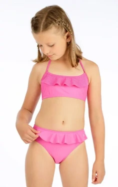 Dívčí plavkové růžové kalhotky Litex 6G435