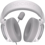 Endorfy VIRO Plus USB Onyx White / herní sluchátka s mikrofonem / 7.1 zvuková karta / 3.5mm Jack / 53mm měniče / 1.2m (EY1A005)