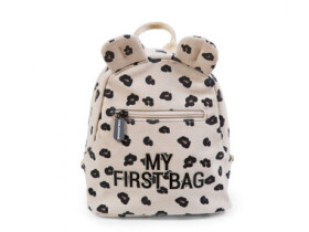 Childhome batoh My First Bag canvas leopard