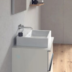 DURAVIT - Vero Air Umyvadlo 600x470 mm, s přepadem, bez otvoru pro baterii, bílá 2350600028