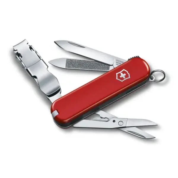 VICTORINOX Kapesní nůž Nail Clip 580 červená (0.6463)