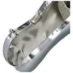 Módní dámské psaníčko Michelle Moon Zixi, stříbrné