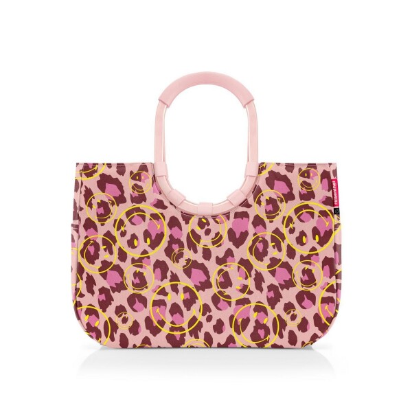 Nákupní taška Reisenthel Loopshopper L Smiley® leo blush