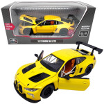 Kovový model - 1:32 BMW M4 GT3 žluté - Sparkys