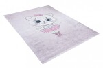 DumDekorace Dětský koberec s motivem rozkošné kočky Šířka: 80 cm | Délka: 150 cm