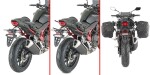 Tr1206 trubkový rychlosundávací držák brašen pro Honda CB 750 Hornet (23-25), CB 500 Hornet (24-25)