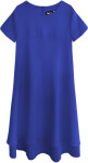 Trapézové šaty v chrpové barvě model 7739818 modrá S (36) - INPRESS