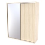 Nábytek Mikulík Skříň FLEXI 2 - 2x zrcadlo ROZMĚR: (š/v/h) 200 x 220 x 65 cm