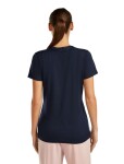 Dámské merino triko s krátkým rukávem ICEBREAKER Wmns 150 Tech Lite SS Tee Bird Transit, Midnight Navy velikost: S