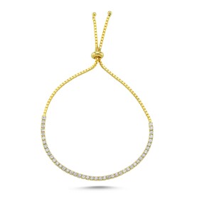 LUNICA Stříbrný náramek srdíčka 0058 0462