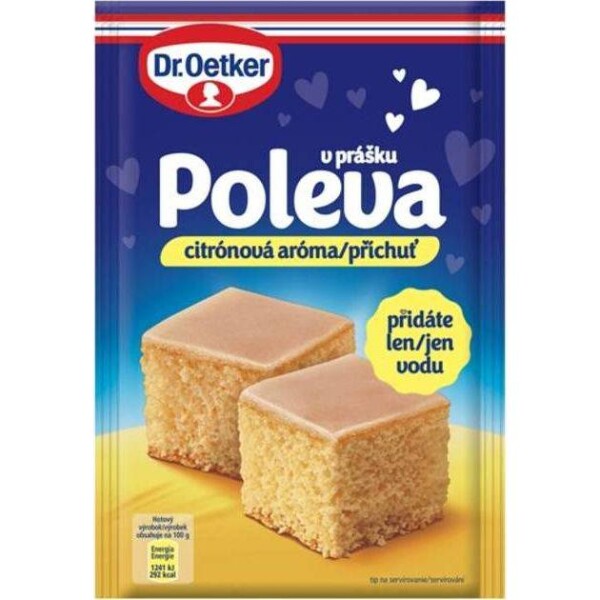 Dr. Oetker Poleva prášku citrónová příchuť (100