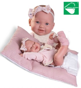 Antonio Juan 50414 MIA - mrkací a čůrající realistická panenka miminko s celovinylovým tělem - 42 cm