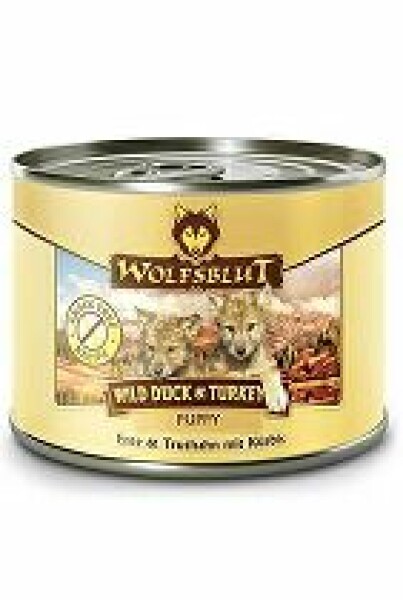 Wolfsblut Dog Puppy Wild Duck konz. 200g