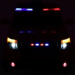 Mamido Dětské elektrické autíčko SUV Policie černé