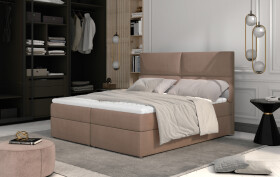 Boxspring Amber Rozměr: 180 x 200 cm, látka: Monolith 09