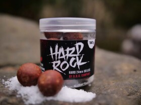 G.B.U. Tvrzené boilies v mořské soli Hard Rock 24mm 160g - SQUID 77,G.B.U. Tvrzené boilies v mořské soli Hard Rock 24mm 160g - SQUID 77