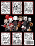 Chibi Horror, antistresové omalovánky, Elizabeth Johnson