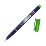 Tombow Fudenosuke Hard štětcový fix zelený