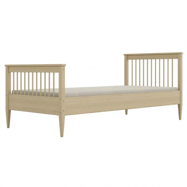 Postel Emilia 80x200 přírodní, nelakovaná