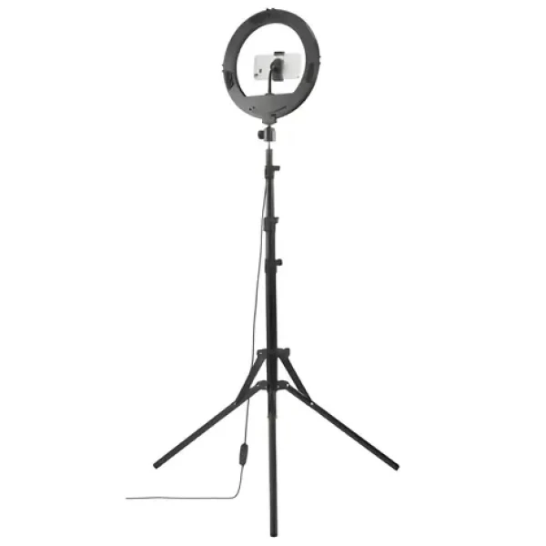 URage Streamlight 900 / Kruhové světlo / 12" 160 LED / stativ 215 cm / 3 teploty barvy / USB-A