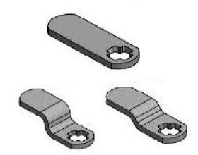 Lehmann Závora pro nábytkový zámek :: 310 rovná (309275)