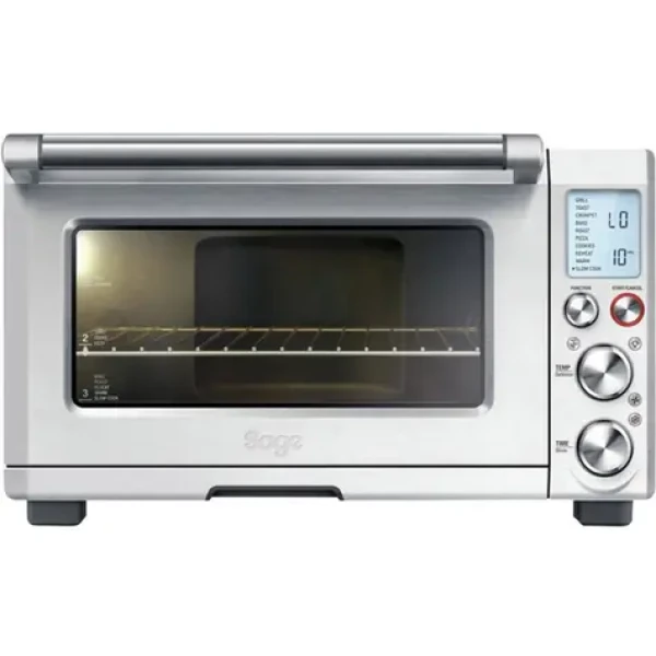 Sage BOV 820 stříbrná / mini chytrá trouba / 10 funkcí vaření / 2400W / 22 l / kartáčovaná ocel (SOV820BSS4EEU1)