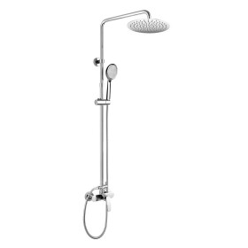 Mereo Eve sprchová baterie s talířovou kulatou slim sprchou ø 250 mm, nerez CBE60104SCE2