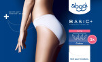 Dámské kalhotky Basic+ Tai 3P - WHITE -bílé 0003 - SLOGGI WHITE 44