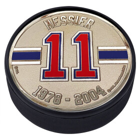 Mustang Puk New York Rangers NHL Silver Medallion - Mark Messier