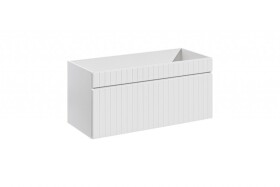 COMAD - Skříňka pod umyvadlo 100cm 1 zásuvka ICONIC WHITE 5907611655757