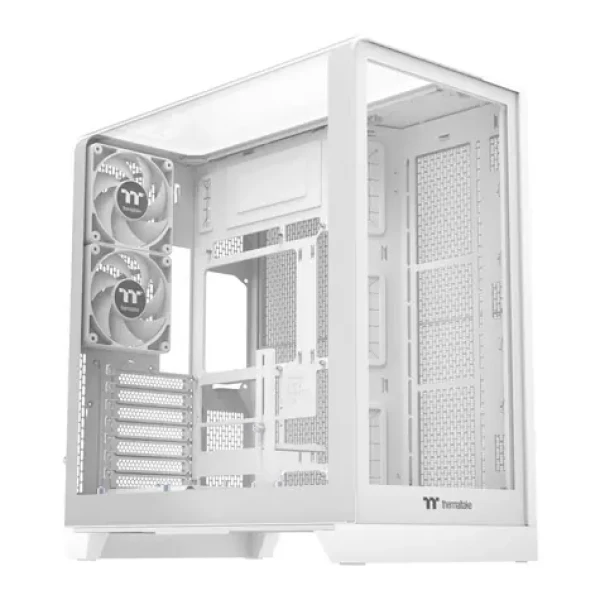 Thermaltake View 390 TG bílá / ATX / 2x USB-A 3.2 / 1x USB-C 3.2 / 2x 120mm / bez zdroje / průhledná bočnice (CA-11F-00M6WN-01)