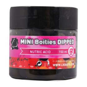 LK Baits MINI Boilies v dipu 12mm 150ml - Nutric Acid,LK Baits MINI Boilies v dipu 12mm 150ml - Nutric Acid