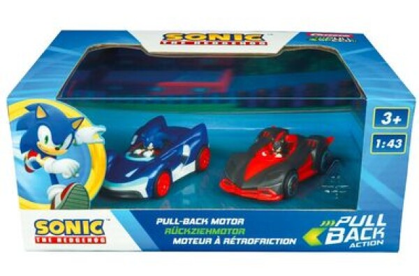 Carrera Pull Back Auto Team Sonic Racing