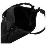 Trendy dámská koženková kabelka na rameno Sheryl, černá