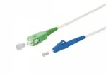 OEM SC-LC 5 m bílá / Optický patch kabel / Simplex / SM 9/125 / SC-APC, LC-UPC / Armovaný, LSZH (443)