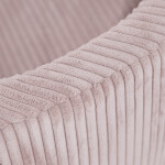 PLUSH NEST PLUSH NEST Suchý bazén kulatý Manšestr světle růžový Ø 90 × 30 cm s 200 míčky