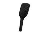 RAVAK - Flat Sprchový set s termostatem, 25x25 cm, 3 proudy, černá X070443