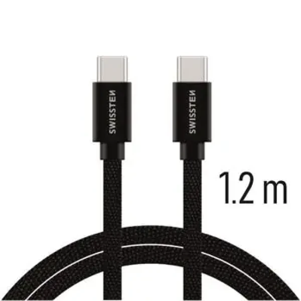 Swissten USB-C USB-C 1,2m,
