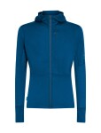 Pánská merino mikina ICEBREAKER Mens 200 Realfleece Descender LS Zip H, Atlantis/Arctic velikost: S