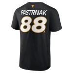 Fanatics Pánské Tričko David Pastrňák #88 Boston Bruins Authentic Pro Prime Name Number Velikost: