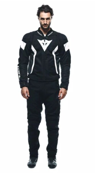 Moto kalhoty Dainese Drake 2 Air Tex černé - 58