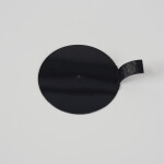 Cake star Plastová podložka pod minidezerty s úchytem kruh černá 8cm