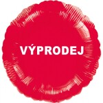 Balónek fóliový červený VÝPRODEJ Balonky.cz Balónek fóliový červený VÝPRODEJ Balonky.cz