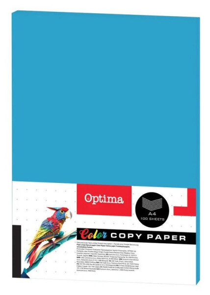 OPTIMA Xero papír A4 100 listů modrý