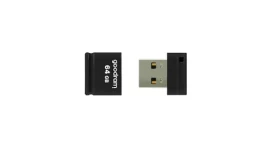 GOODRAM UPI2 64GB černá / Flash disk / USB-A 2.0 / čtení: 20MBs / zápis: 5MBs (UPI2-0640K0R11)