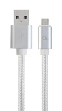 Gembird CCB-MUSB2B-AMBM-6 Micro USB kabel 1.8 m šedá / USB-A (M) - Micro USB (M) (CCB-MUSB2B-AMBM-6)