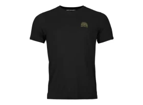 Ortovox 120 Cool Tec Mtn Stripe pánské triko Black Raven vel. M