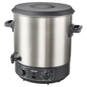 SENCOR SPP 2200SS stříbrná / Zavařovací hrnec / 27 L / 1800W (8590669271726)